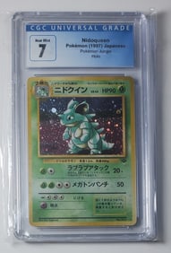 Nidoqueen Japanese Holo 1997 CGC Mint 7