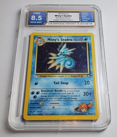 Misty's Seadra Holo 1999-2000 Gem Mint 8.5