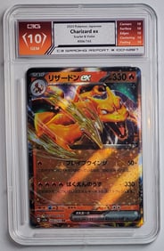Charizard EX Japanese Full Art Holo 2023, Gem Mint 10