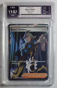 Boss's Orders Full Art Holo 2023 Gem Mint 10