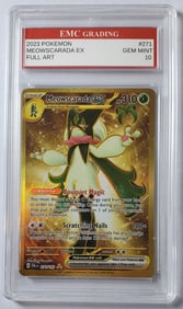 Meowscarada EX Full Art Holo 2023 Gem Mint 10