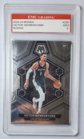 Victor Wembanyama Rookie Mosaic Gem Mint  9