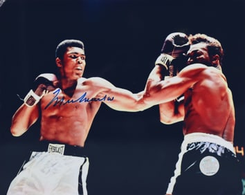 Muhammad Ali, Hand-Signed Authenticated Picture (P18), 8"x10"