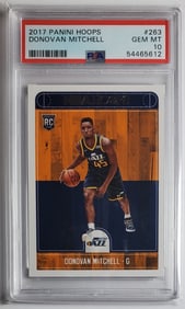 Donovan Mitchell Rookie Card PSA 10