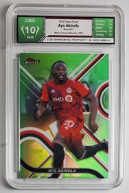 Ayo Akinola 61/99 Topps Finest Gem Mint 10