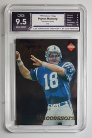 Peyton Manning Rookie 1998 Collector's Edge Gem Mint 9.5