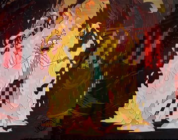 Warner Bros - Adult Swim, 'Rick & Morty', Limited Edition Animation Cel