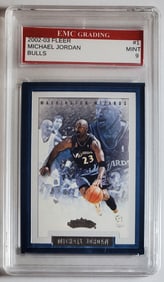 Michael Jordan Fleer #1 Card 2002 Gem Mint 9 Low Pop