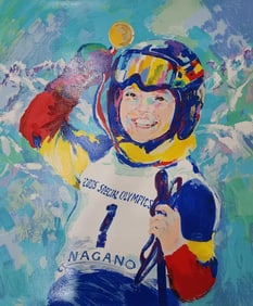 LeRoy Neiman 'Nagano Special Olympics'