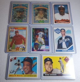Baseball Superstars Lot of 8 Cards