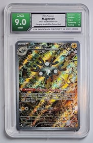 Magneton Full Art Pokemon Card 2024 Gem Mint 9