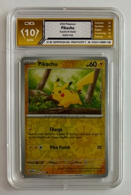 Pikachu Holo Gem Mint 10