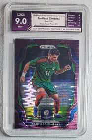 Santiago Giminez Panini Prizm 36/49 Gem Mint 9