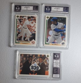 3 Pack of Baseball Superstarts Card lot