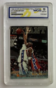 Kobe Bryant Rookie Card Gem Mint 10