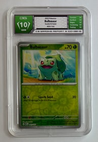 Bulbasaur Holo 2023 Gem Mint 10