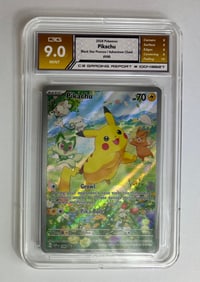 Pikachu Black Star Promo Card Gem Mint 9