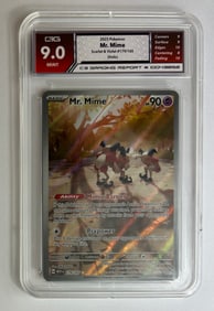 Mr Mime Full Art Holo Gem Mint 9
