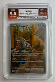 Mimikyu Black Star Promo Card Gem Mint 9.5