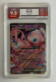 Mew EX Holo 2023 Gem Mint 9.5