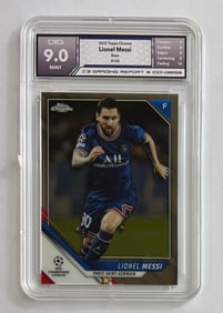 Lionel Messi Topps Gem Mint 9.5