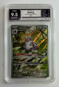 Nidoking Full Art Holo Gem Mint 9.5