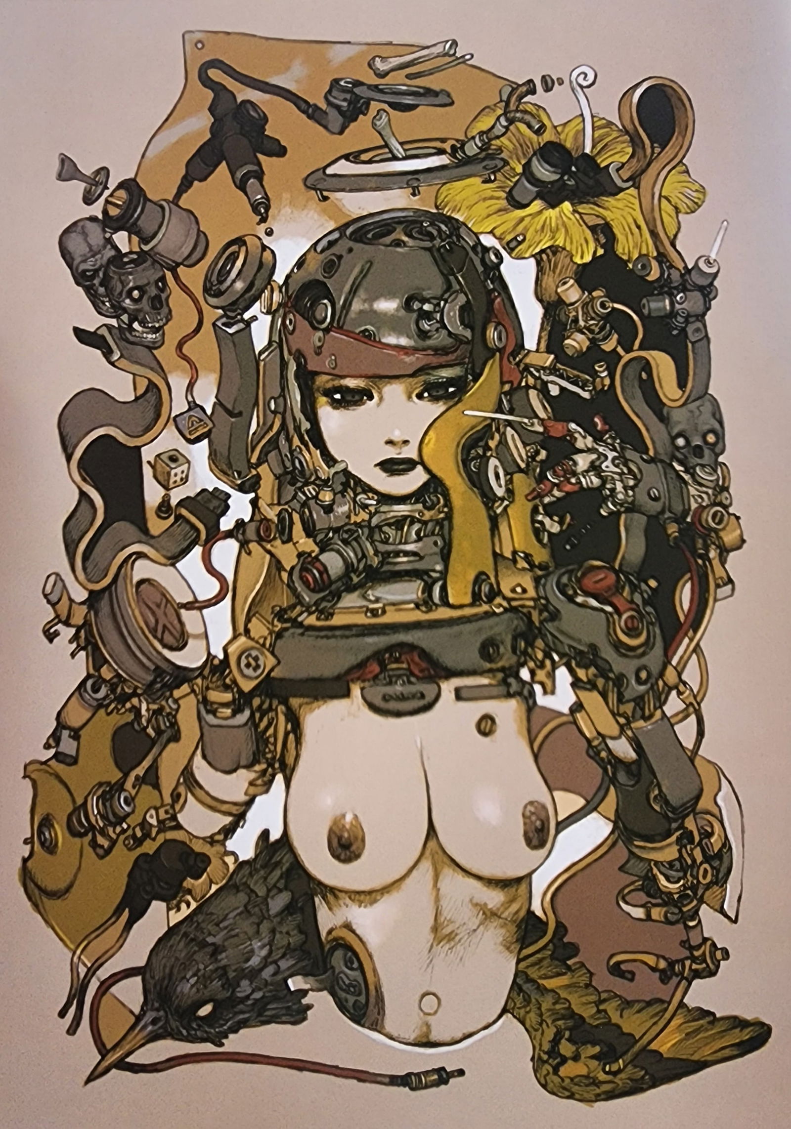John Willie 'Katsuya Terada - 2019': Photographer: John Alexander Scott Coutts, better known by the pseudonym John Willie, was an artist, fetish photographer, cartoonist, specialty shoe designer, and the publisher and editor of the first