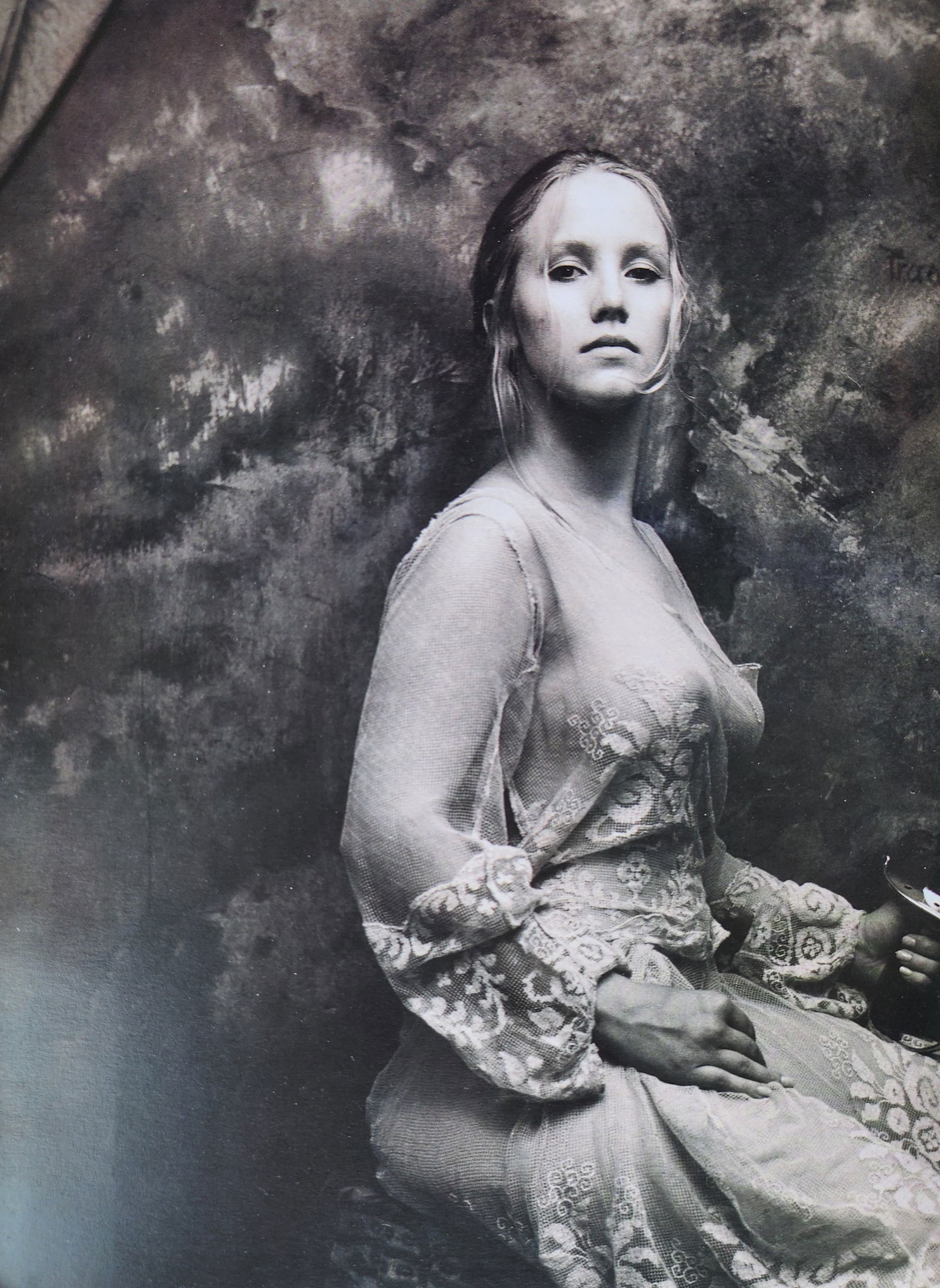 Jan Saudek, Erotic nude - 1998: Photographer: Jan Saudek is an art photographer and painter. Saudek's art work represents a unique technique combining photography and painting. In his country of origin, Czechoslovakia, Saudek was co