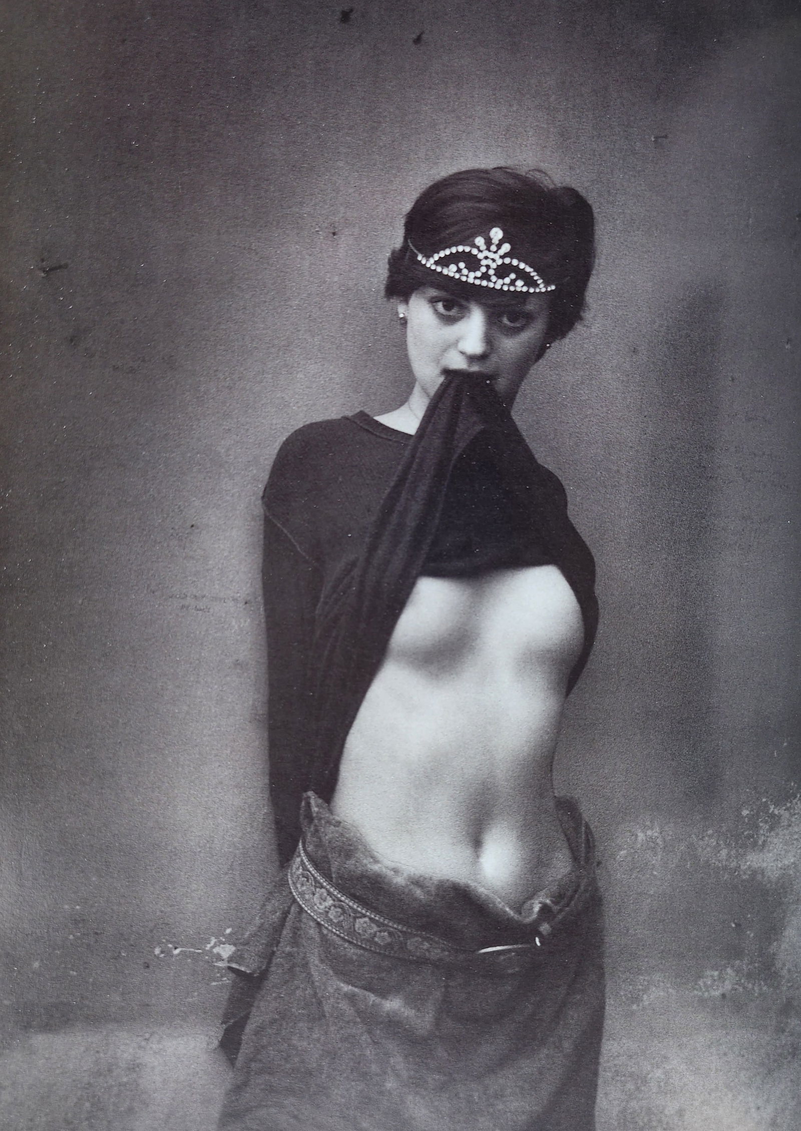 Jan Saudek, Erotic nude - 1998: Photographer: Jan Saudek is an art photographer and painter. Saudek's art work represents a unique technique combining photography and painting. In his country of origin, Czechoslovakia, Saudek was co