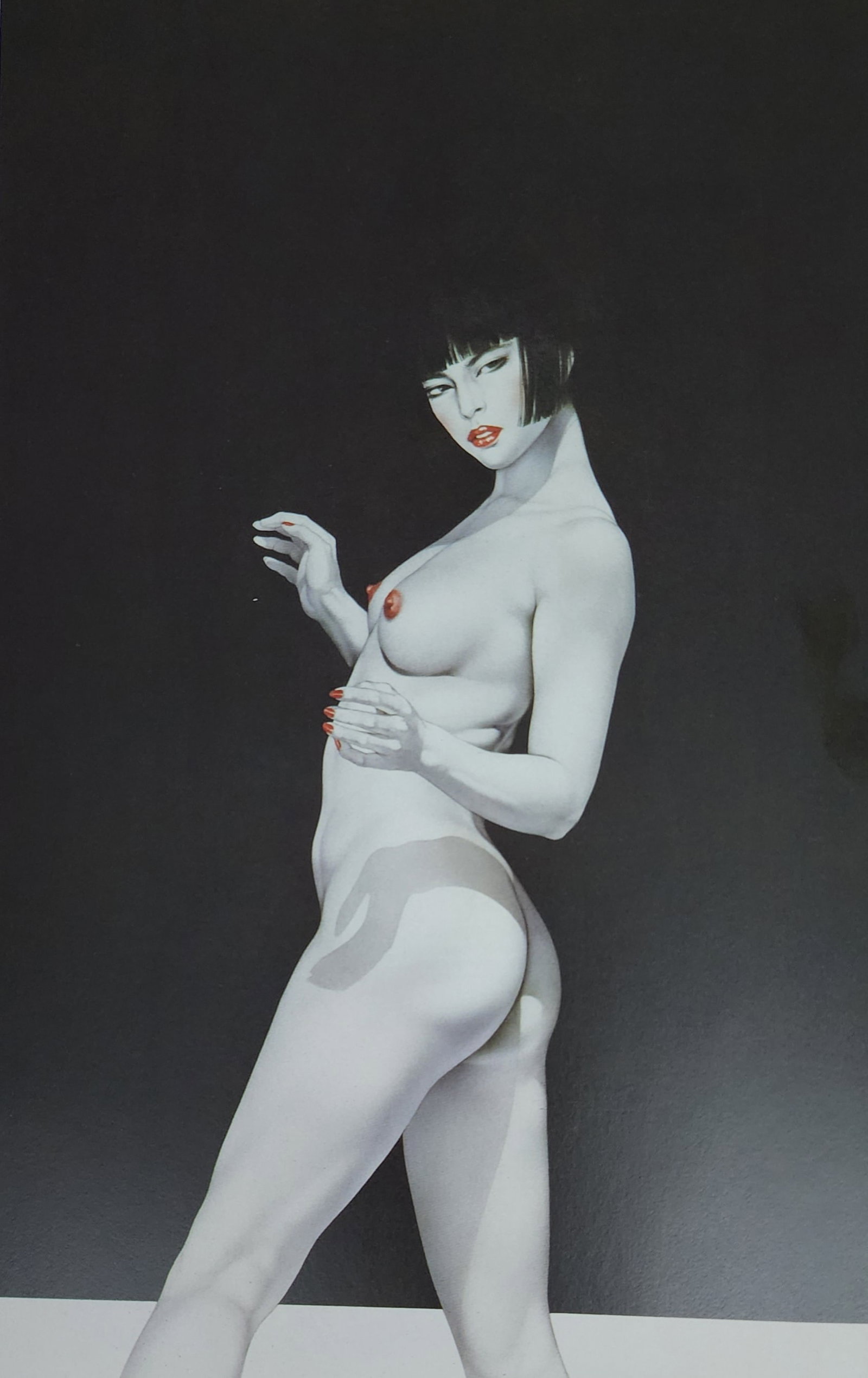 Akira Yokoyama 'Dream Girl': Photographer/Artist: Akira Yokoyama Title/Subject: Dream Girl Type Of Print: Authentic Sheet Fed Photogravure/Heliogravure. Date Of Print: 1987 Paper: Medium weight, satin/matte finish. Print Origin: 