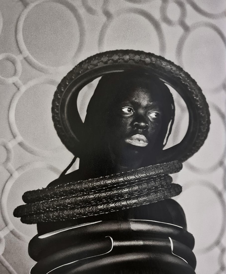 Zanele Muholi, Ziphelele, Parktown, Johannesburg, 2016: Photographer: Zanele Muholi was born in 1972. She is a South African photographer and filmmaker. Title: Ziphelele, Parktown, Johannesburg, 2016, 9.5 x 10 Date Of Negative: 2016 Type Of Print: Authenti