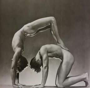 George Platt Lynes, Nude acrobatics, 1941