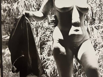 Manuel Alvarez Bravo, Xipe, The Second, 1982: Photographer: Manuel Alvarez Bravo - (1902-2002) was a Mexican artistic photographer and one of the most important figures in 20th century Latin American photography. He was born and raised in Mexico