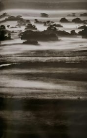 Sebastiao Salgado, Chilly night in the Zambian winter, Zambia, 2010