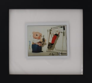 Andy Warhol (After), "Toy" 1983, Framed Estate Polaroid