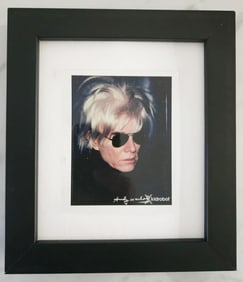 Andy Warhol (After), 'Self Portrait' 1986, Framed Estate Polaroid