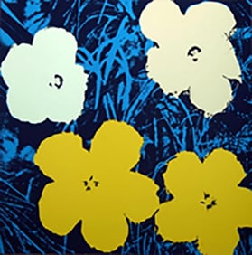 Andy Warhol, Flowers 11.72 Sunday B. Morning Serigraph