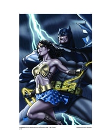 Warner Bros, DC Comics, Batman & Wonder Woman, "Heroic Pose"