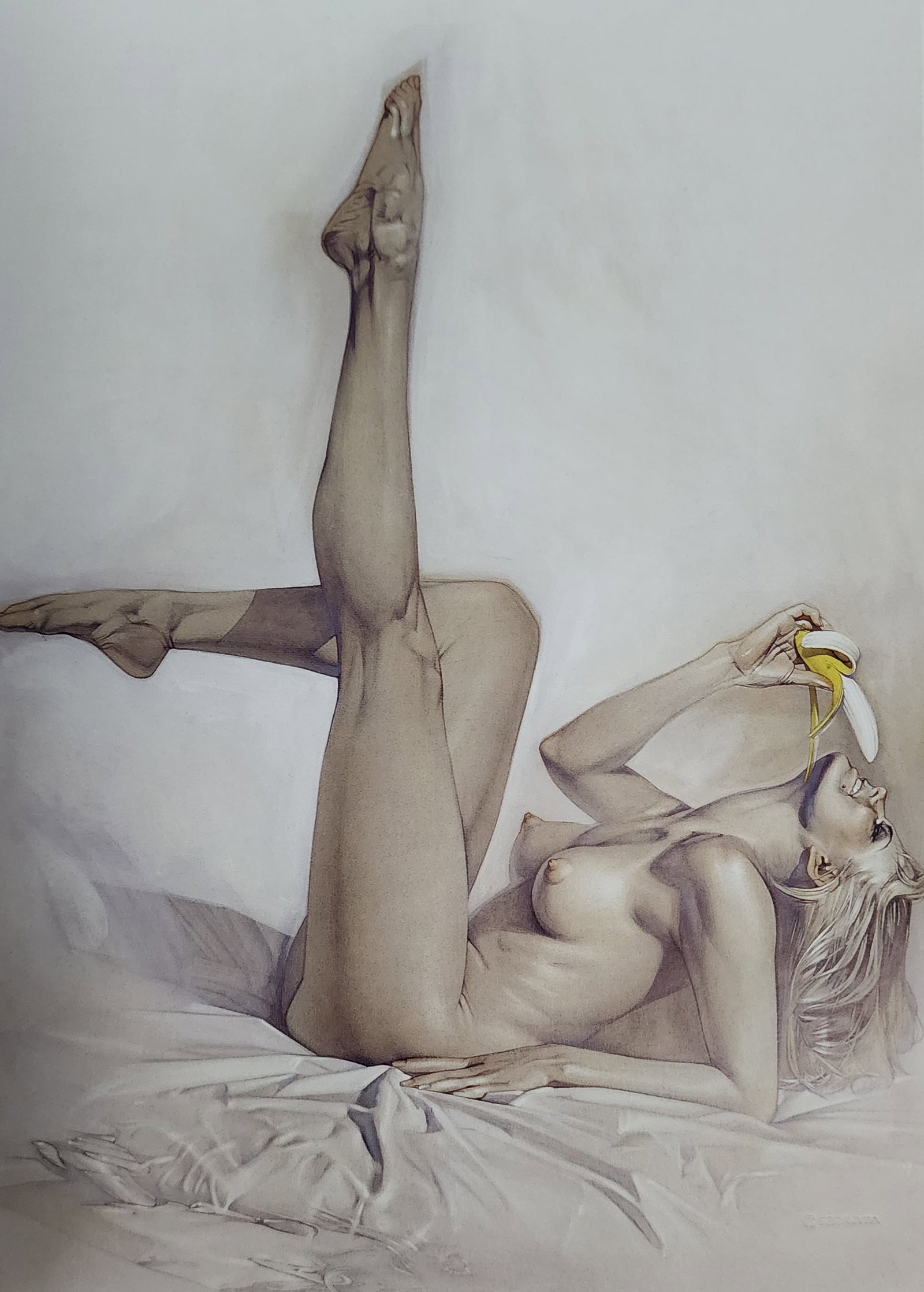 Hajime Sorayama, Untitled - 2010: Artist/Photographer: Hajime Sorayama, Title/Subject: Untitled Type Of Print: Authentic Sheet Fed Photogravure/Heliogravure. Date Of Print: 2010 Paper: Medium weight, satin/matte finish. Print Origin: 