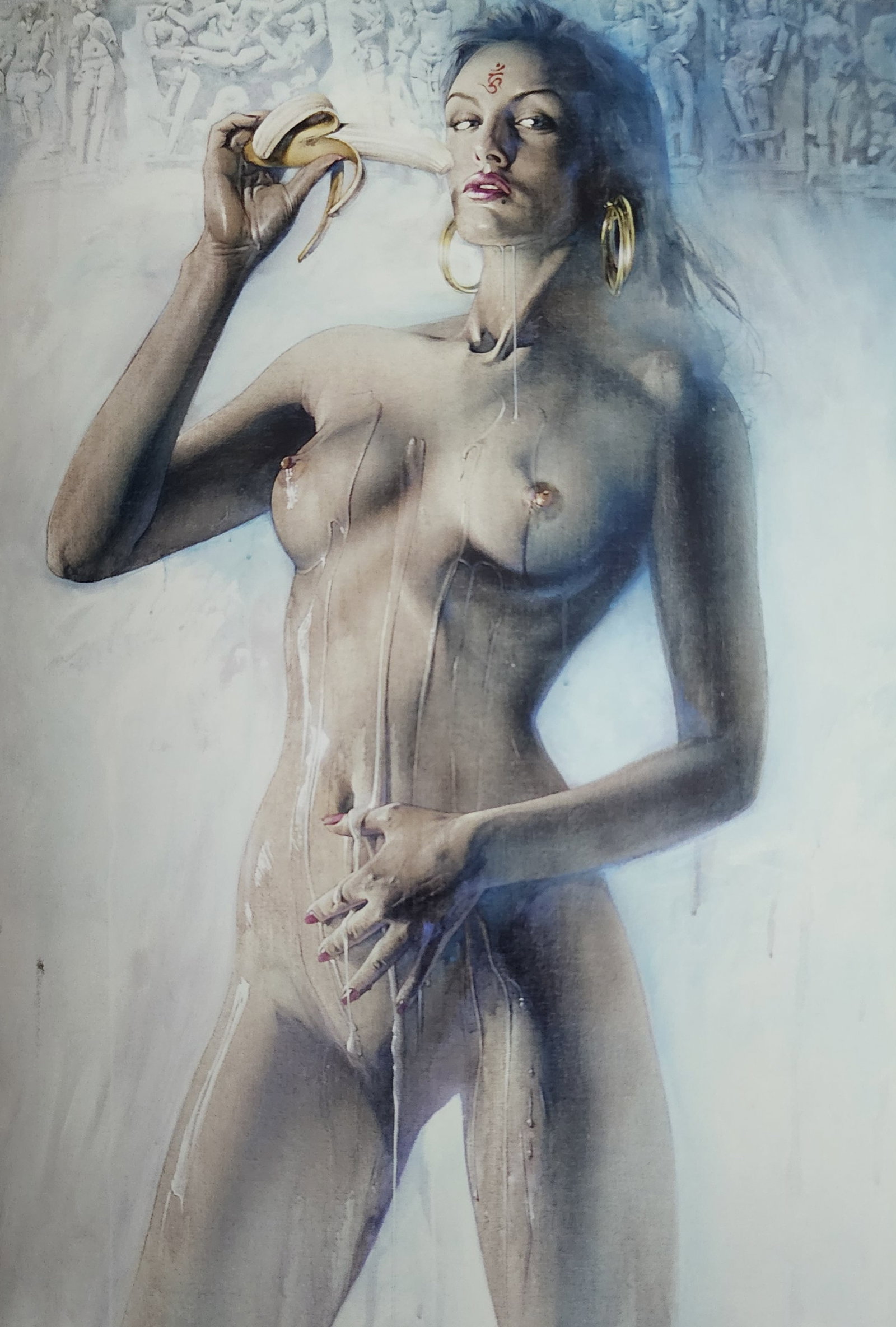 Hajime Sorayama, Untitled - 2010: Artist/Photographer: Hajime Sorayama, Title/Subject: Untitled Type Of Print: Authentic Sheet Fed Photogravure/Heliogravure. Date Of Print: 2010 Paper: Medium weight, satin/matte finish. Print Origin: 