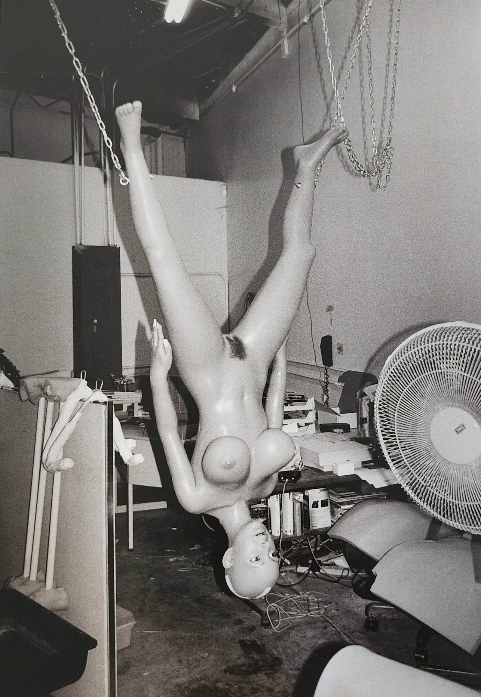 Helmut Newton 'Nude 1977 - 2002: Photographer: Helmut Newton Title/Subject: Nude Date Of Negative: 1997 - 2002 Type Of Print: Authentic Sheet Fed Photogravure/Heliogravure. Date Of Print: 2004 Paper: Medium weight, satin/matte finish