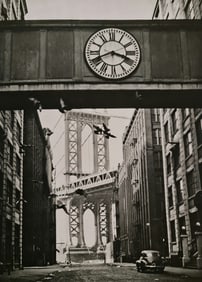André Kertész, Clock, New York, 1937