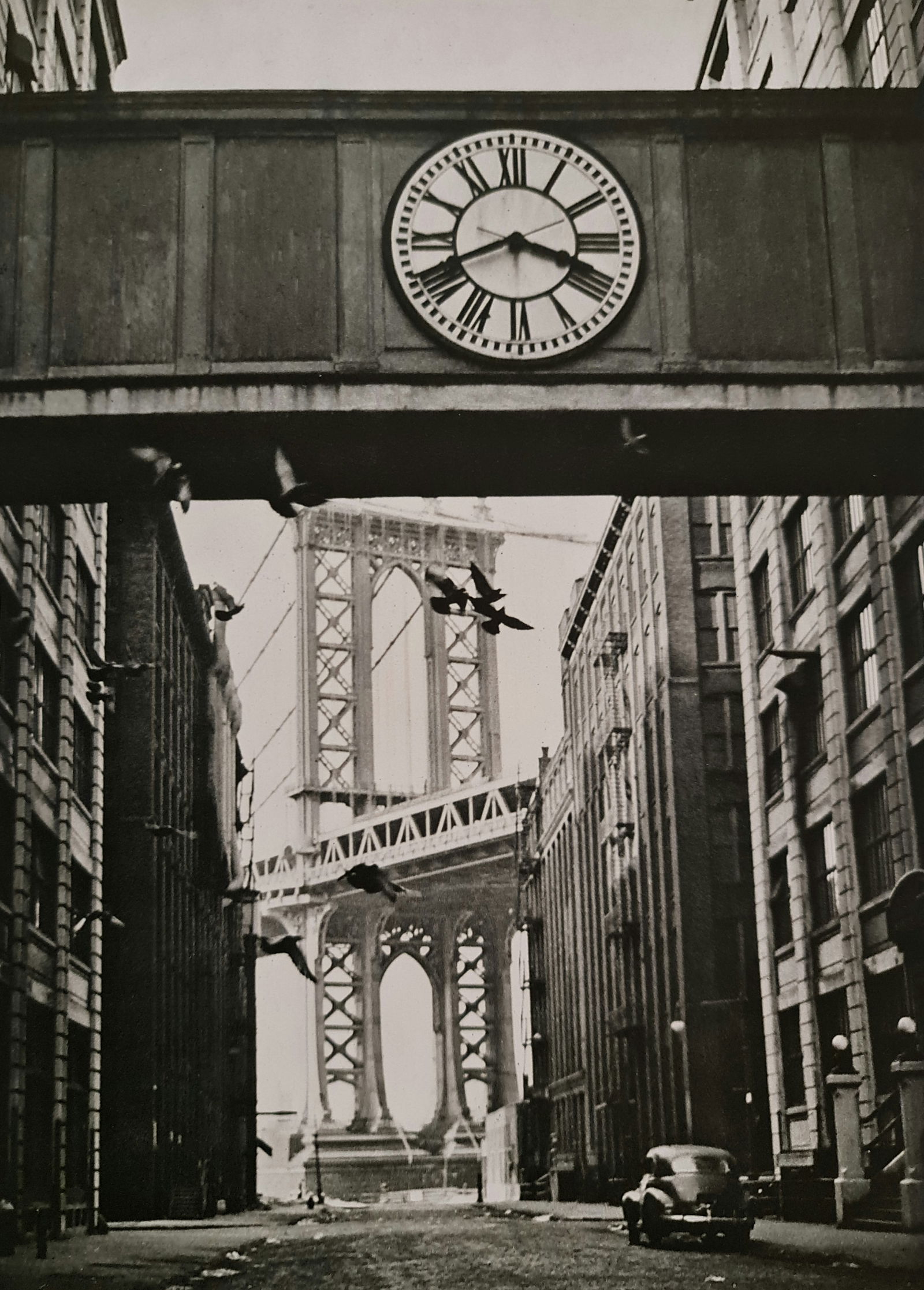 André Kertész, Clock, New York, 1937: Photographer: André Kertész, born Andor Kertész, was a Hungarian-born photographer known for his groundbreaking contributions to photographic composition and the photo essay. Subject: Clock, New Yo