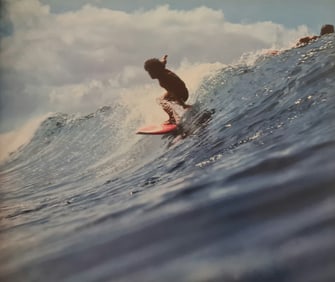 Leroy Grannis, Larry Bertleman, Pipeline, 1967