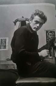 Dennis Stock, James Dean with recorder, NYC