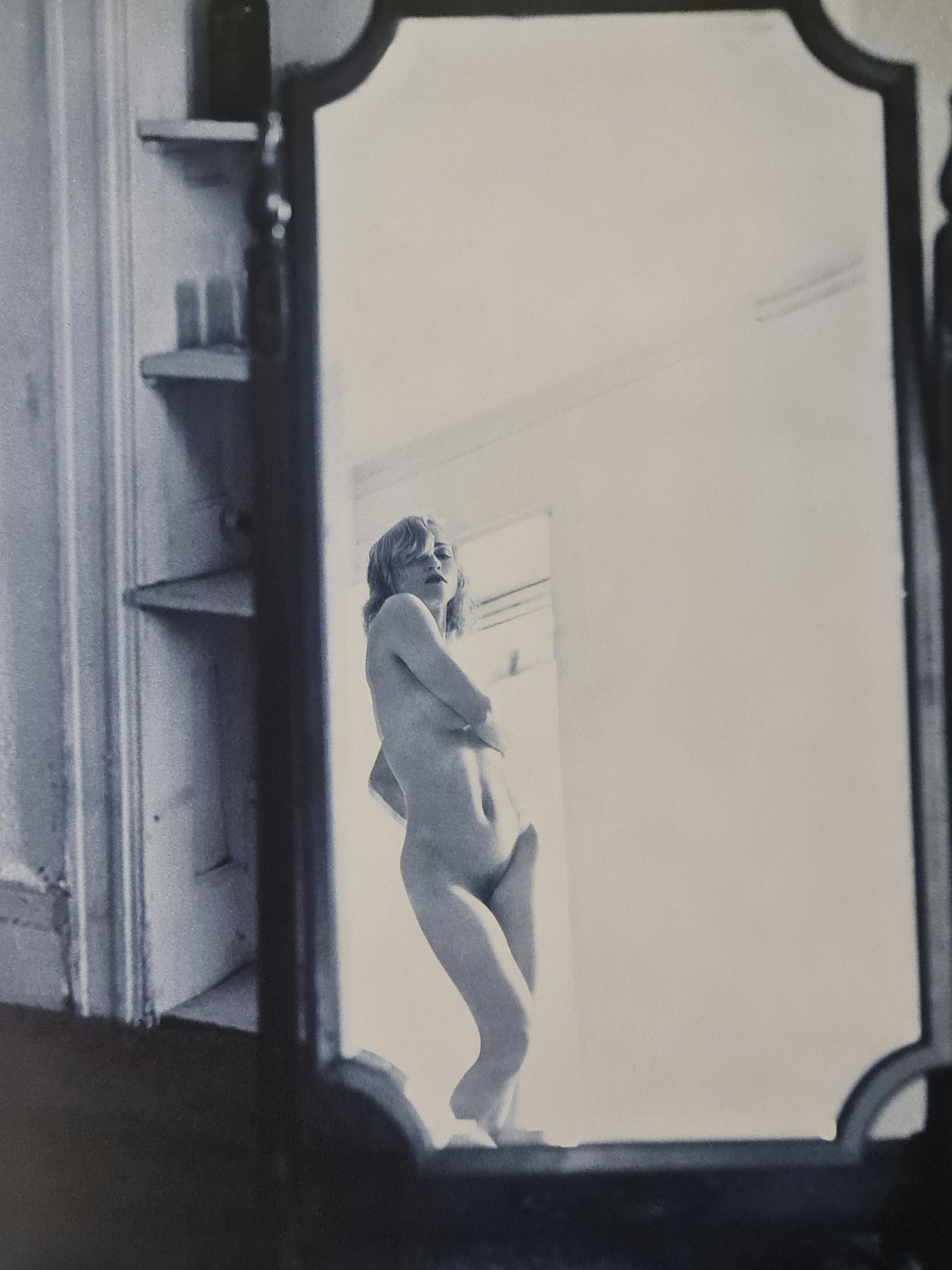 Madonna, Reflection: Subject: Madonna, Reflection Type Of Print: Fine Duotone Photo Engraving Date Of Print: 1992 Publisher: Warner Paper: Medium weight - satin/matte finish. Approximate Image Size: 10 x 14 inches Mount B