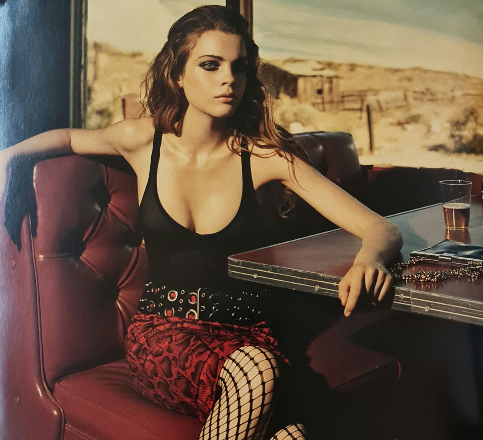 Jacques Olivar, Out of the Blue, Nevada, 2005: Photographer: Jacques Olivar, born in Casablanca in 1941, was an advertising photographer and movie director before embracing fashion photography. Visual seduction and cinematic sensibility are keys t