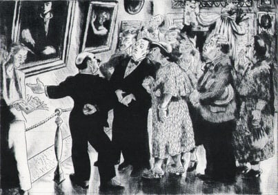 Peggy Bacon, Esthetic Pleasure, 1939