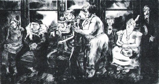 Peggy Bacon, Pity The Blind, 1933