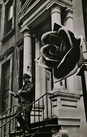 André Kertész, Cop with a cigarette, 1965